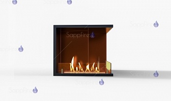 Биокамин для угловой стены Sappfire 1000