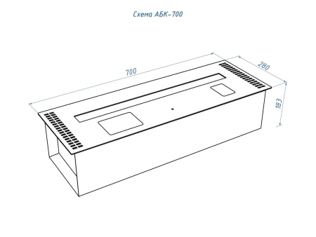 Автоматический биокамин Lux Fire Smart Flame 700 RC Black по цене 273 240 руб.