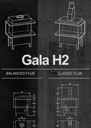 
Газовая топка Vero Design GA 3 H2