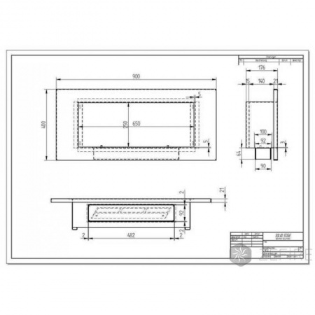Биокамин ZeFire Elliot horizontal 900 по цене 32 500 руб.