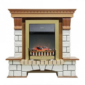 Pierre Luxe белый (дуб)+Lydon Brass