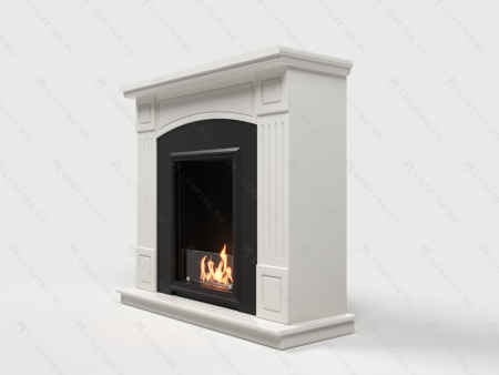 Биокамин Lux Fire с порталом Беркут 24, белый по цене 98 631 руб.