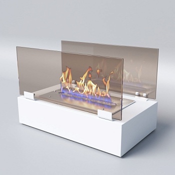 Биокамин "Русский огонь" Фаворит белый