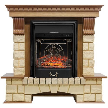 Pierre Luxe шампань (дуб)+Majestic FX Black