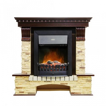 Pierre Luxe угловой сланец (темный дуб)+Lydon Black