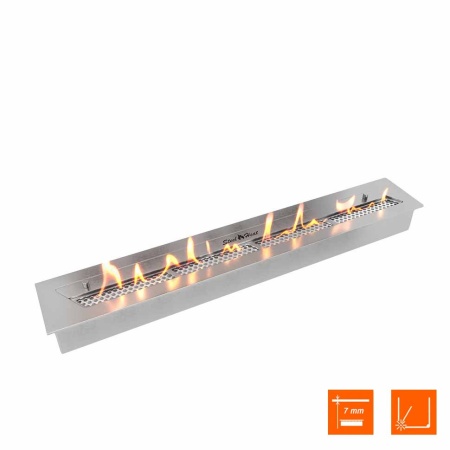 Биокамин SteelHeat WALL ONE 1100 черный, стемалит по цене 46 620 руб.