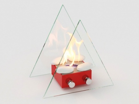 Настольный биокамин Lux Fire "Вулкан" S Красный Настольный биокамин Lux Fire "Вулкан" S Красный по цене 15 400 руб.