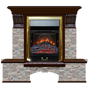 Бостон К Грот цветной (дуб)+Majestic Brass