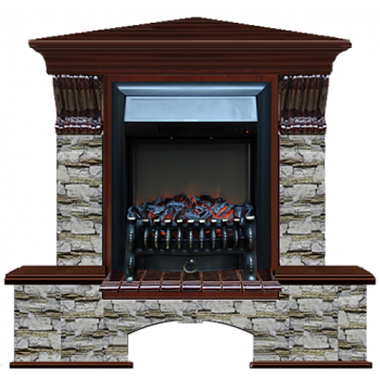 Бостон К Алтай угловой (красное дерево)+Fobos Black