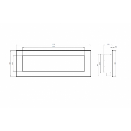 Биокамин Window III black по цене 31 900 руб.