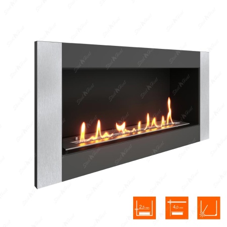 Биокамин SteelHeat ONE-V 800 XL по цене 30 608 руб.