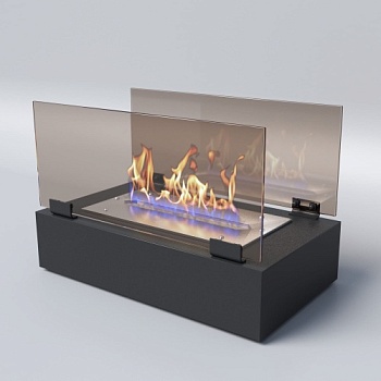 Биокамин "Русский огонь" Фаворит черный