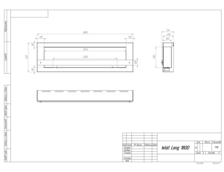 Биокамин SteelHeat WALL GRAND 1800 черный, стекло Биокамин SteelHeat WALL GRAND 1800 черный, стекло по цене 78 120 руб.