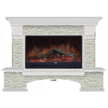 Бостон Грот однотонный 86 (беленый дуб)+Premier S86