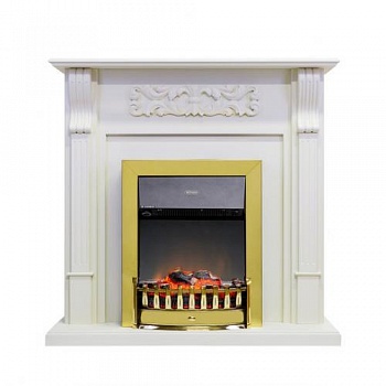 Venice (фактурный белый)+Lydon Brass